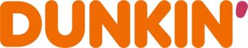 The Dunkin' logo on the FDD cover page